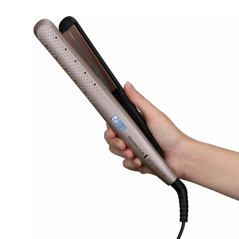 Remington Wet 2 Straight PRO juukse sirgendaja S7970 roosa/kuldne