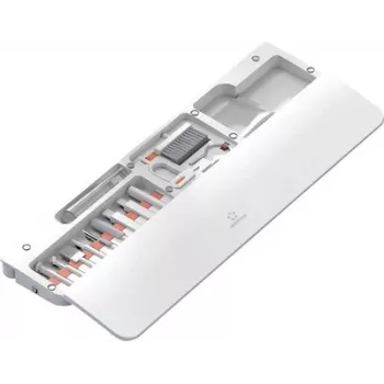 Renkforce 22-osaline puhastuskomplekt ergonoomilise klaviatuuri randmetoega ja integreeritud nutitelefoni hoidikuga, valge RF-7260828