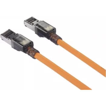 Renkforce CAT 6a S/FTP võrgupatch-kaabel RJ45 1m oranž Port-Finder funktsiooniga RF-6609648