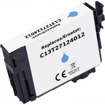 Renkforce ühilduv tsüaansinine tindikassett Epson T2712 27XL jaoks (suure mahutavusega, 1100 lehekülge) RF-ET2712XLC RF-6922900