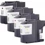 Renkforce ühilduv tindikassettide komplekt Brother LC-223BK/C/M/Y jaoks - must, tsüaan, magenta, kollane (4-pakk, 550 lehekülge igaüks) RF-6954006