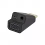 Renkforce HDMI VGA-adapter 3,5 mm heliga, Full HD 1080p, must 041C142