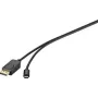 Renkforce RF-4538166 USB-C - DisplayPort adapterkaabel 1,8m must 4K@60Hz