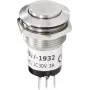 Renkforce RF-4707810 roostevabast terasest uksekella nupp 1-kohaline 24 V/1 A