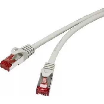 Renkforce RF-4724268 Cat6 S/FTP RJ45 patch-kaabel 10m hall snagless kullatud tulekindel