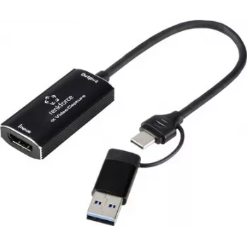 Renkforce RF-4KVC-100 videopüüdmise süsteem USB Plug and Play 4K HDMI to USB 3.0 Full HD 1080p60 püüdmiskaart RF-6048350
