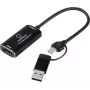 Renkforce RF-4KVC-100 videopüüdmise süsteem USB Plug and Play 4K HDMI to USB 3.0 Full HD 1080p60 püüdmiskaart RF-6048350