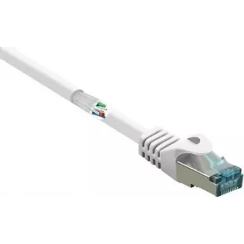 RENKFORCE RF-5043914 Cat6a S/FTP RJ45 patch-kaabel, 1m, valge, LSZH