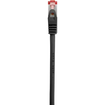 Renkforce RF-5469256 CAT 6 S/FTP patchkaabel, RJ45, 2 m, must, tõmbevastane, kullatud kontaktid, tulekindel