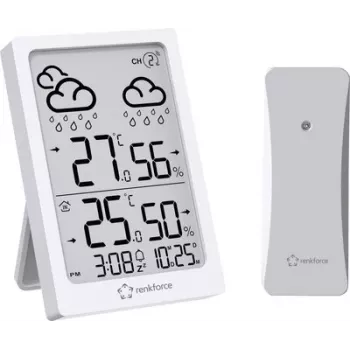 Renkforce RF-6416472 traadita ilmajaam valge