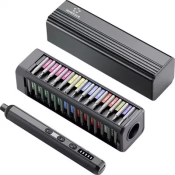 Renkforce RF-7066462 32-osaline täppiskruvikeeraja komplekt elektroonika remondiks