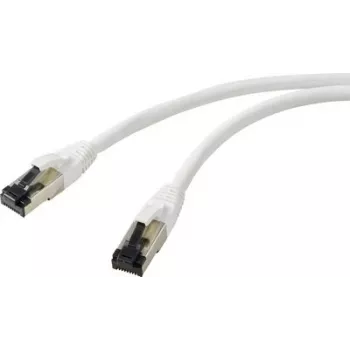 Renkforce RF-7106492 Cat 8.1 S/FTP patchkaabel, 2 m, valge