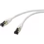 Renkforce RF-7106492 Cat 8.1 S/FTP patchkaabel, 2 m, valge