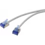 Renkforce RF-7116932 Cat6a U/FTP Õhuke Võrguühenduskaabel, 5m, Hall