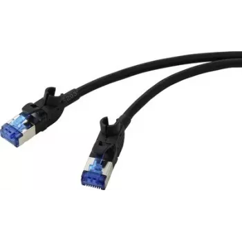 Renkforce RF-7116938 Cat 6a varjestatud RJ45 inline-ühendusmuhv, hall (RAL 7035)