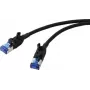 Renkforce RF-7116940 CAT 6a S/FTP patch-kaabel, RJ45, 2 m, hall (RAL 7035)