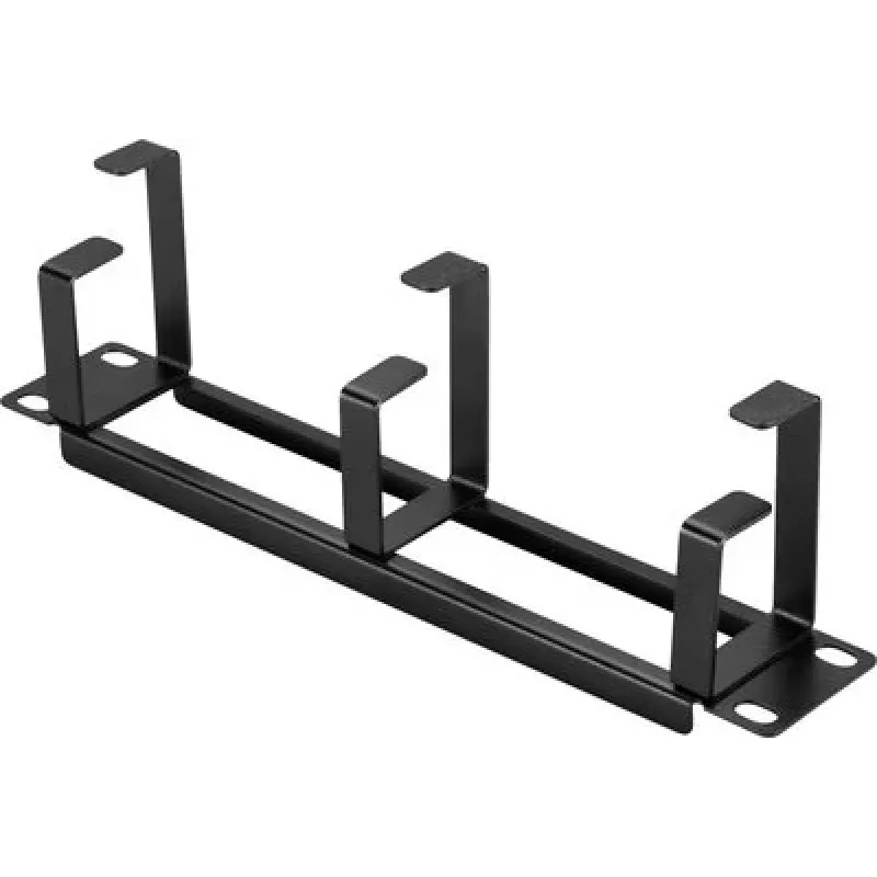 Renkforce RF-7116956 10 inch võrgukapi kaablihalduspaneel 1U must