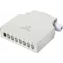 Renkforce RF-7187896 DIN-liini adapter, 8-pordiline tühi korpus, helehall