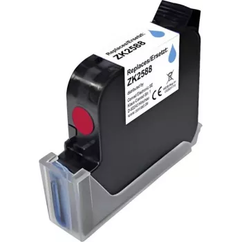 Renkforce RF-7593192 ühilduv lahustipõhine tindikassett ZK2588 punane (RF-7593192)