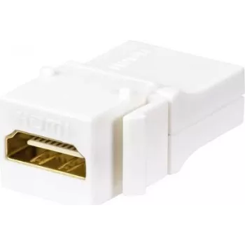 Renkforce RF-KS-HDMI-9020a HDMI ühendusadapter emane-emane 4K 60Hz valge RF-4531602
