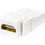 Renkforce RF-KS-HDMI-9020a HDMI ühendusadapter emane-emane 4K 60Hz valge RF-4531602