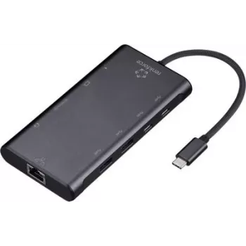 Renkforce RF-USBHA-500 10-pordiline USB 3.2 Gen 2 jaotur täiendava USB-C sisendiga (RF-6700434)