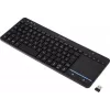 Renkforce RF-WLTKB-300 juhtmevaba klaviatuur hollandi QWERTY must integreeritud puuteplaadiga (RF-6904036)