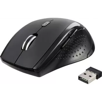Renkforce RF-WM-210 Ergonoomiline Juhtmevaba Optiline Hiir Must 1600 DPI 6 Nuppu RF-5827190