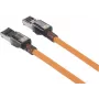 Renkforce RJ45 võrgukaabel CAT 6a S/FTP 3 m oranž portide leidmise funktsiooniga (RF-6609652)