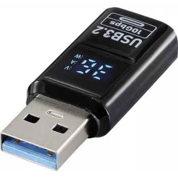 Renkforce USB 3.2 Gen 2 adapter, USB-A isane USB-A emasele, 10 Gbps, must RF-6826676