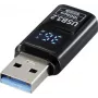 Renkforce USB 3.2 Gen 2 adapter, USB-A isane USB-A emasele, 10 Gbps, must RF-6826676