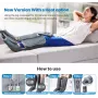 RENPHO Foot & Calf Air Massager With Heat - Grey/Black