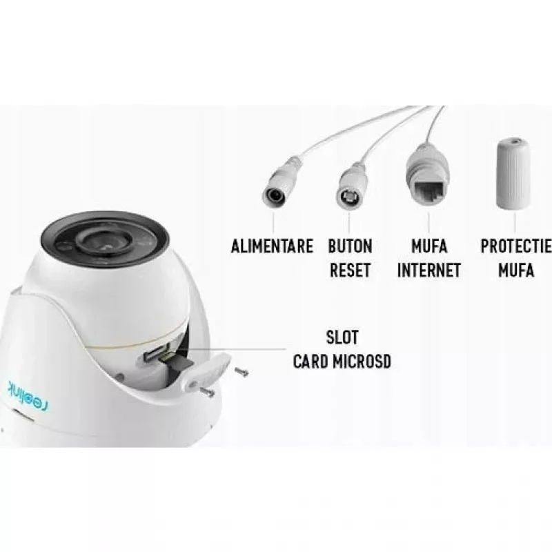 Reolink P344 12MP kupliga PoE-kaamera AI-video otsinguga