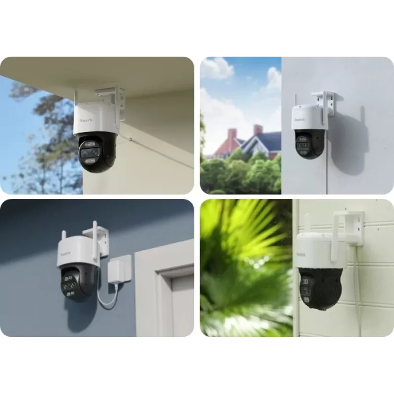 Reolink TrackMix Series W760 4K PTZ Wi-Fi 6 kahe objektiiviga turvakaamera