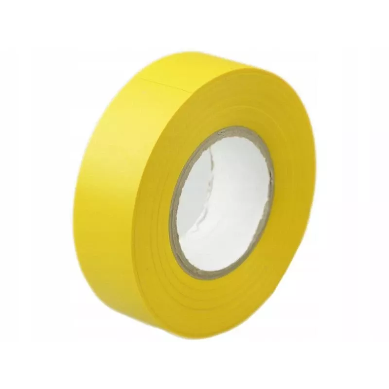 REPERO 701 Kollane PVC elektriisolatsiooniteip 19mm x 20m - isekustuv, 600V