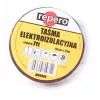 REPERO 711E Pruun PVC Elektriisolatsiooniteip 19 mm x 20 m