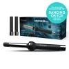 Revamp TO-2750-EU2 Progloss iGEN Cordless Ceramic Tong 25mm Must/Roosa Kuld