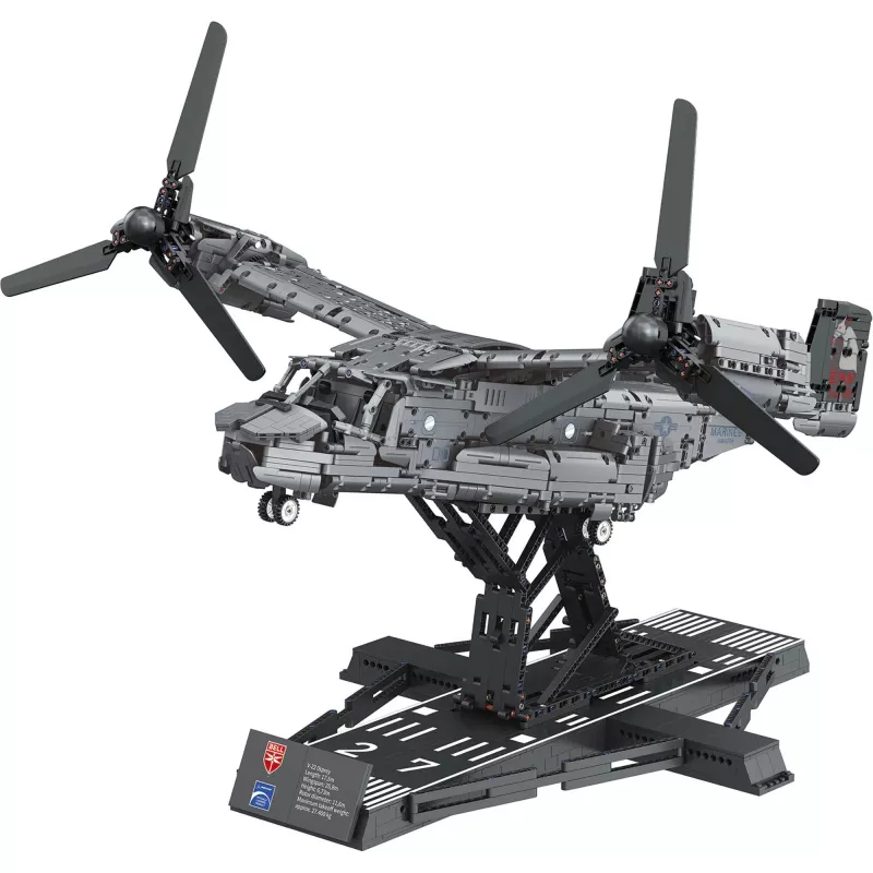 Revell Brick System - Bell Boeing V-22 Osprey ehitusmänguasi (540 tükki)