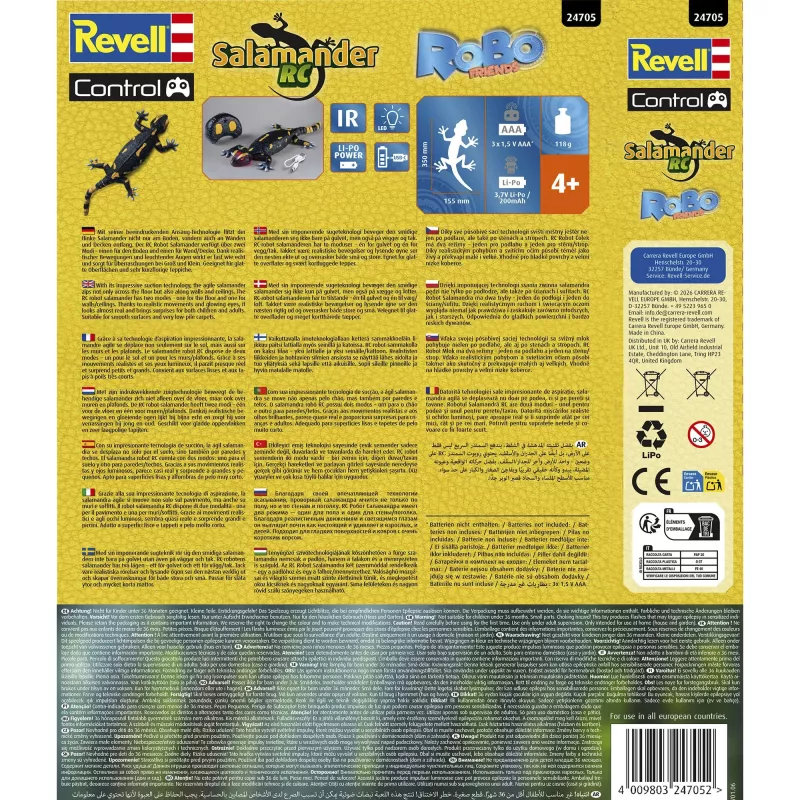 REVELL Robo Friends Salamander Remote Control Toy Animal