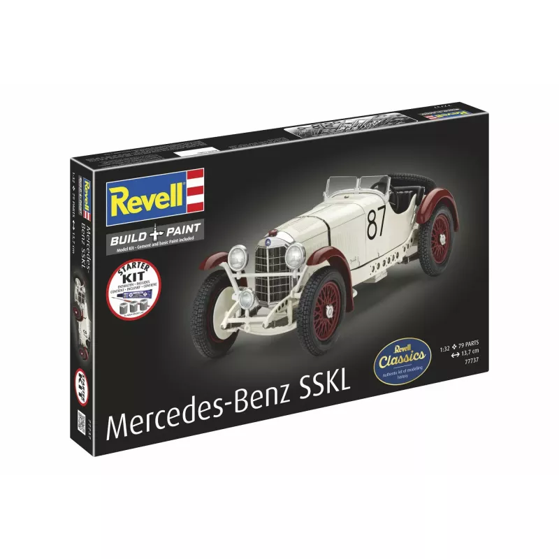 Revell Starter Kit Mercedes-Benz SSKL Skaala 1:32