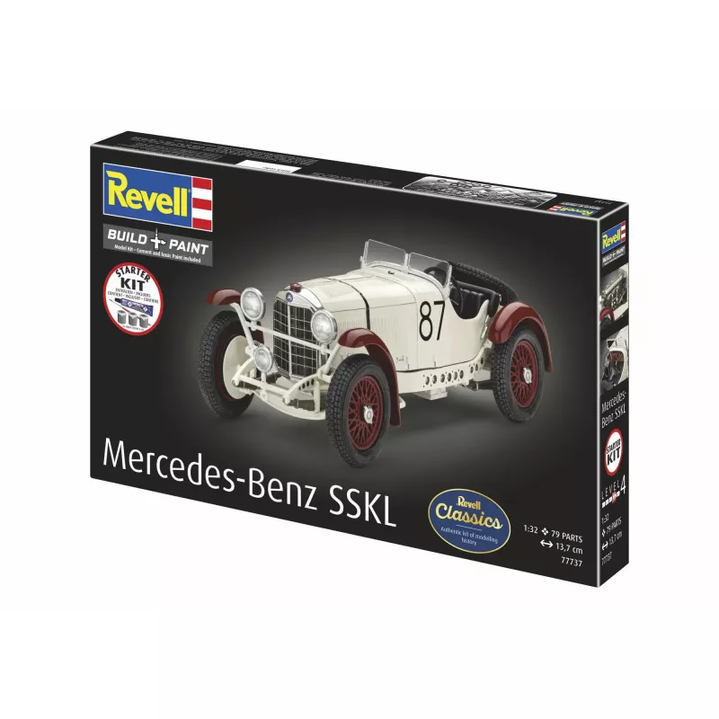 Revell Starter Kit Mercedes-Benz SSKL Skaala 1:32