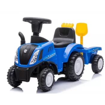 RIDE ON CAR 658T BLUE – 12V laste elektriauto koos vanema kaugjuhtimispuldiga, muusika, LED-tuled, vedrustus, EVA-rehvid, turvavöö, 3-8 aastat, sinine