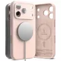 Ringke iPhone 17 Pro ümbris silikoon magnetiline Pink Sand