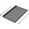Rittal 19-tolline lükandriiul TS, PC-TS, IW korpustele, 600 mm sügavus, 40 kg, kiltkivihall RAL 7015 6902.960