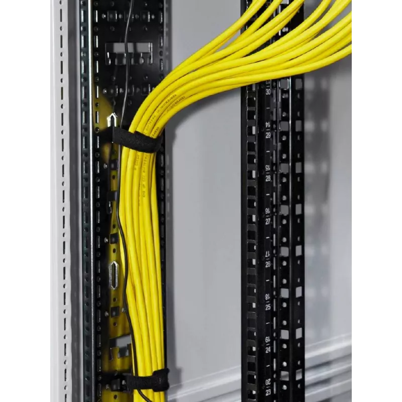 Rittal 5302.120 Kaablihalduspaneel 1U 19 tolli RAL 9005