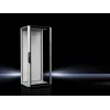 Rittal 5327.190 Eraldiseisev 42U serverikapp IP55, 800x1000x2000 mm, must/hall, karastatud klaasuks