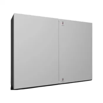 Rittal AX kompaktkapp, 2-ukseline, 1000x760x300mm, lehtteras, RAL 7035, IP66