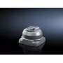 Rittal CP 120 ülaosale kinnitatav liigend, vertikaalne kaablivool, helehall (RAL 7035), IP54, 300° pöörlemine, valatud alumiinium, 6212.720