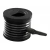 Rittal CP kallutusadapter ±45° tugiõla ühendusele Ø 130 mm, valatud alumiinium, grafiithall RAL 7024 6206.420