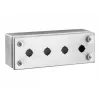 Rittal tühi korpus 4 paigalduspesaga (P x L x K) 90 x 280 x 100 mm roostevaba teras SM 2384.040 1 tk.